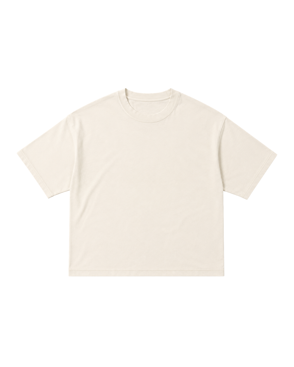 Plain Beige T-shirt for Ladies